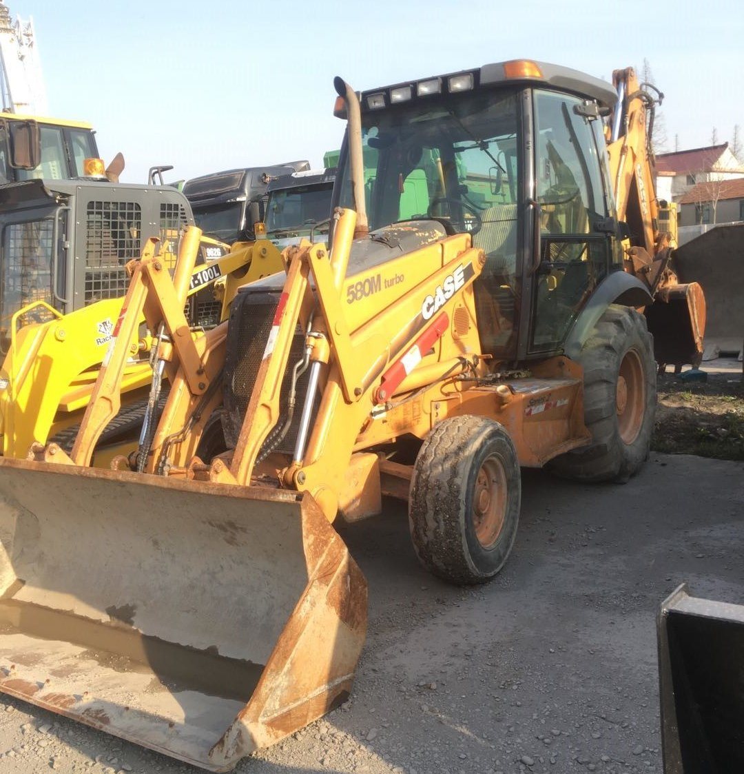 Used Case 580L Backhoe Loader, Used Skid Steer Loader Case 580m/580L