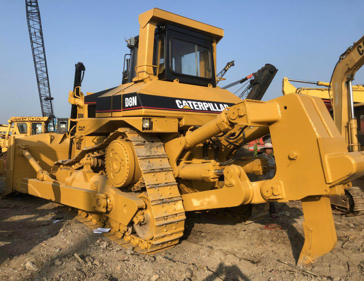 Китай 
                Использовать Cat D8n бульдозер, Бульдозер Caterpillar D8n
             поставщик