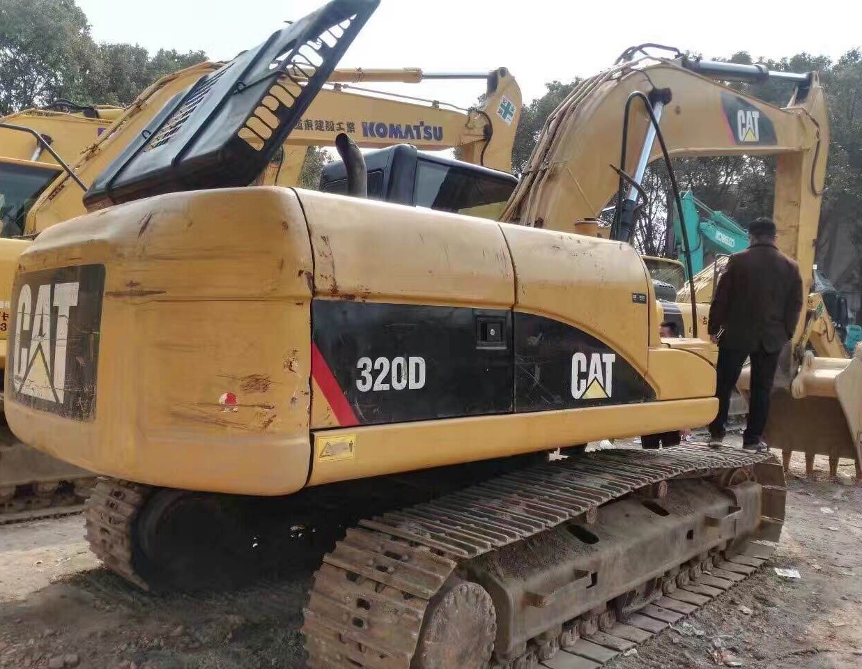 
                Usados na Cat Caterpillar Escavadeira 320d escavadora de rastos
            