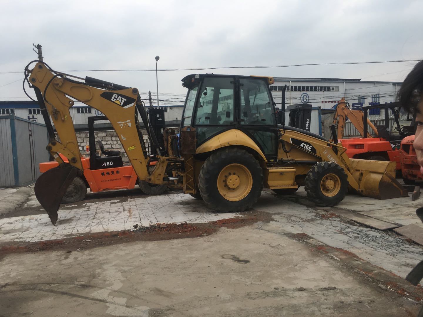 Used Caterpillar 416e Backhoe Loader / Cat 416e Backhoe Loader