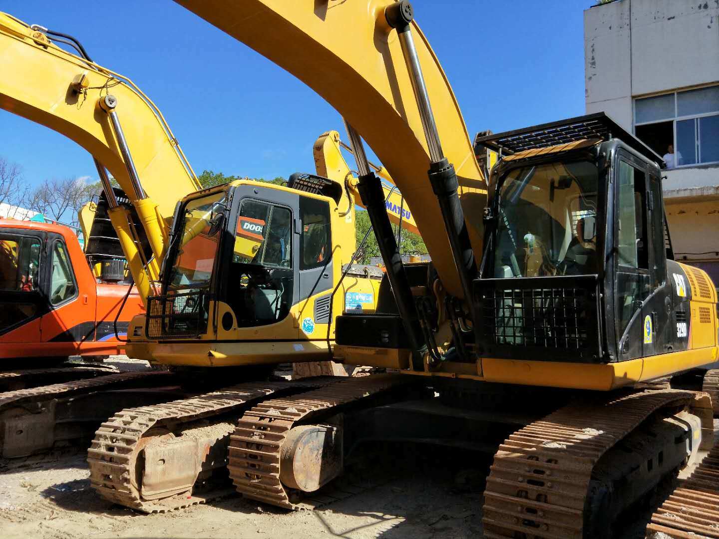 Used Caterpillar Cat 329d Excavator in Good Working Condition