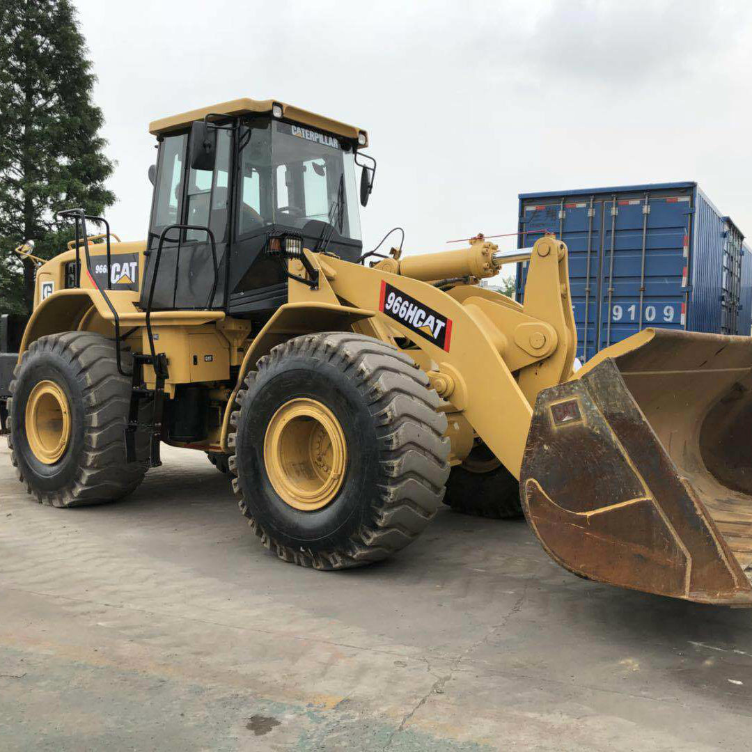 China 
                中古の Caterpillar ホイールローダ 966h/Cat 966h ローダ
             supplier