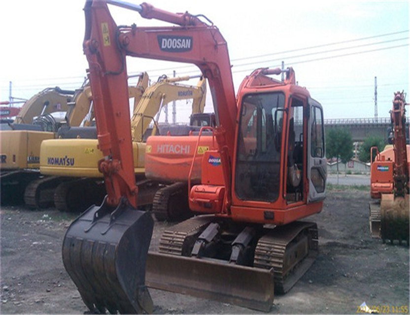 Used Deawoo Crawler Dh80-7 Mini Crawler Excavator