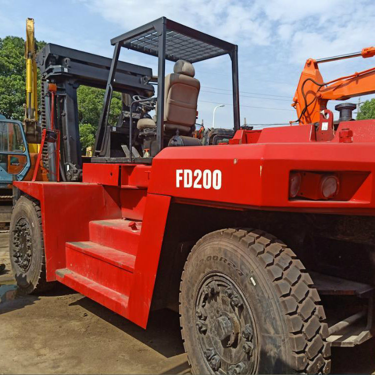 Used Diesel Forklift Tcm 20t Fd200 in Good Working Condition