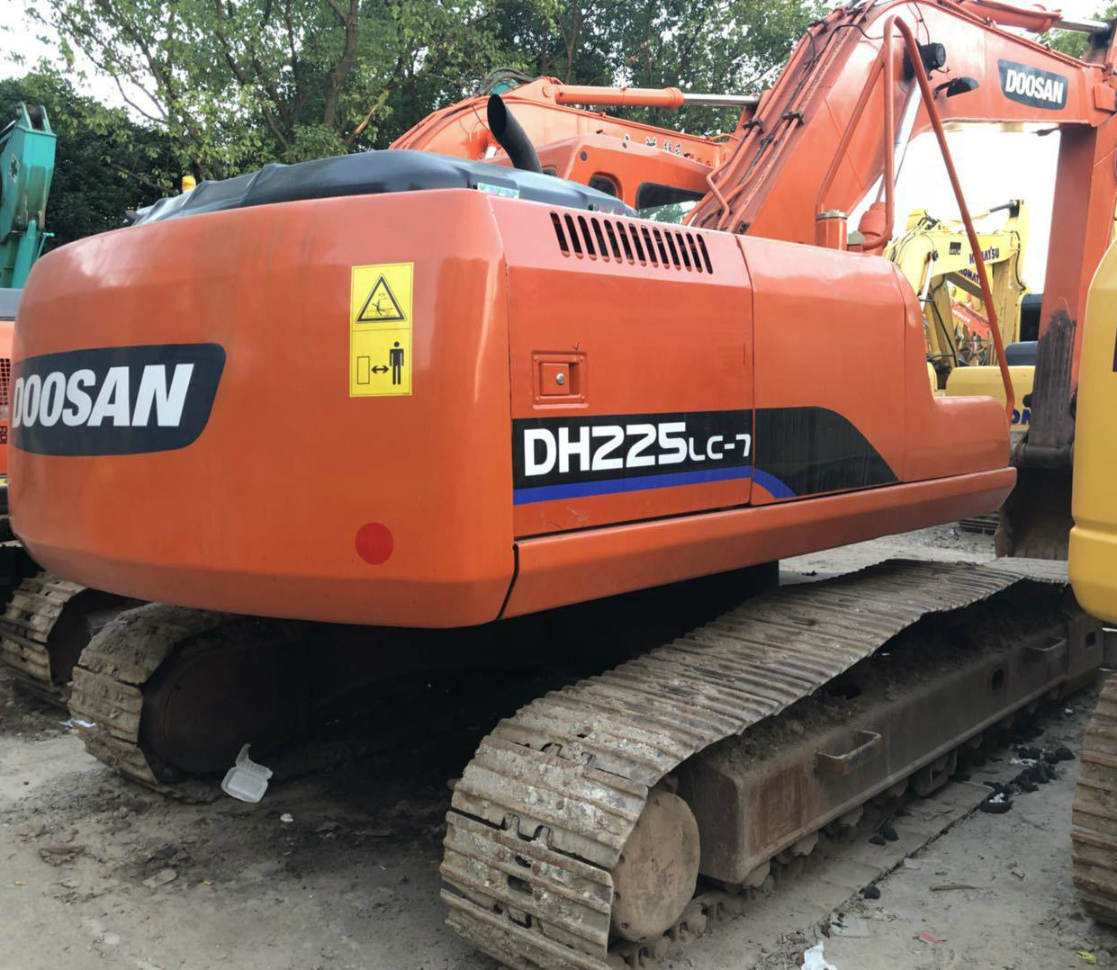 Used Doosan 220 Crawler Excavators Doosan Dh220LC-7 for Sale