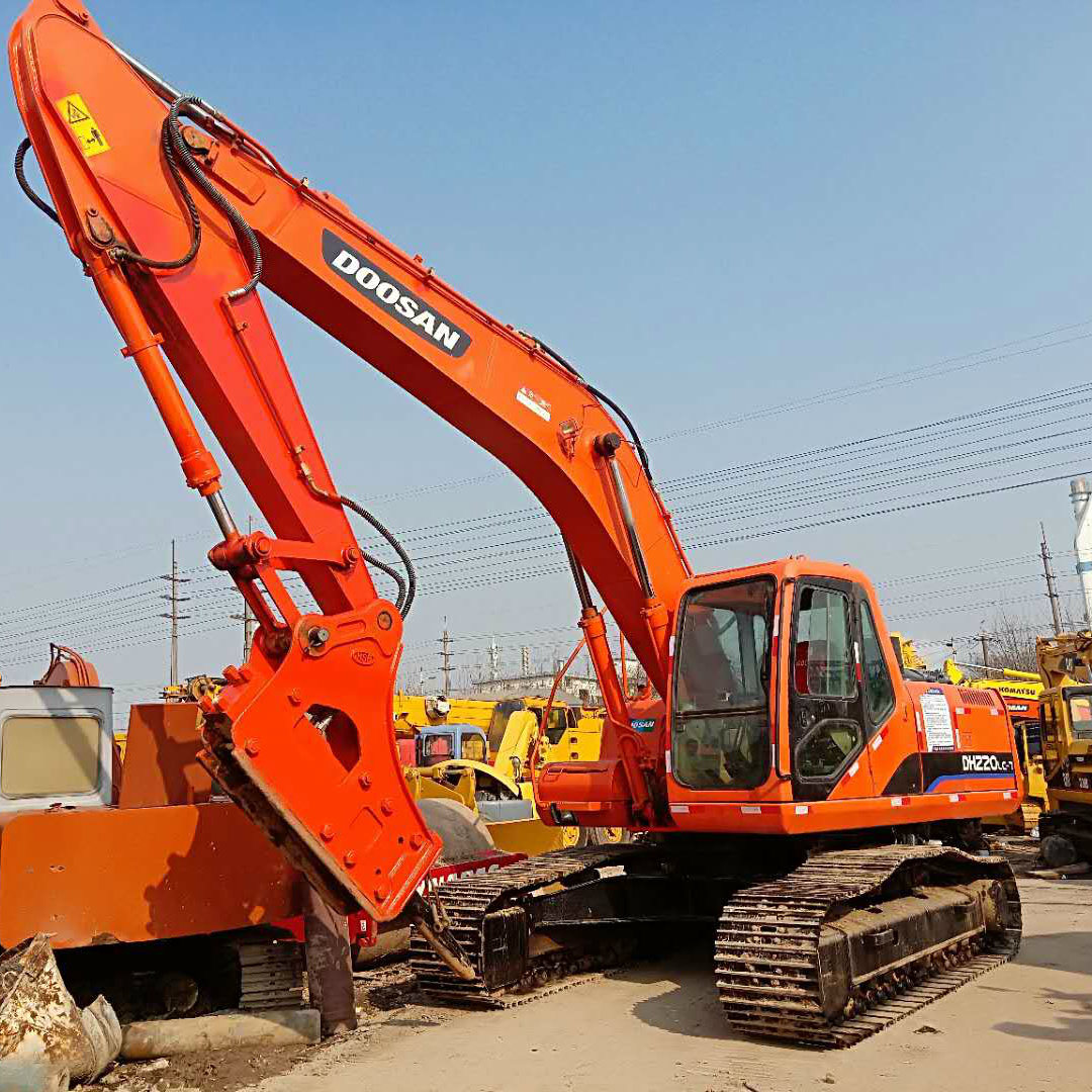 Used Doosan Crawler Excavator Dh220LC-7 2010 Year
