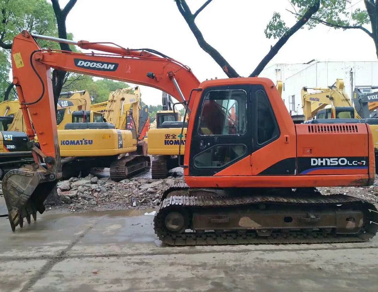 
                Usato Doosan Dh150LC-7 escavatori usato macchina escavatori idraulici
            