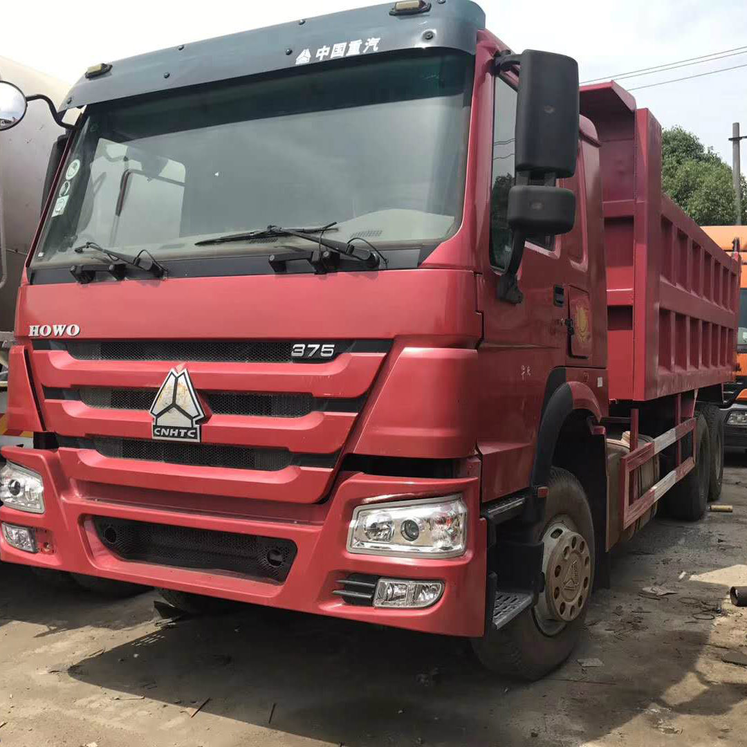 Used HOWO 10 Wheels Dump Truck Tipper 6X4 with Good Condition