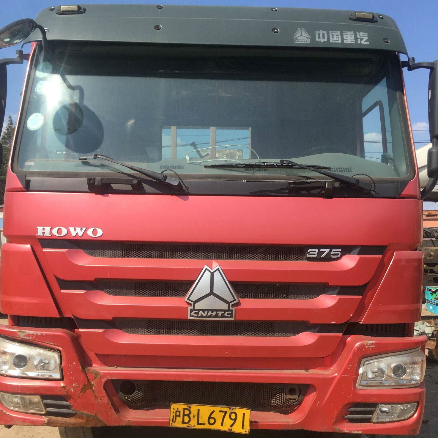 Used HOWO Cargo Truck Made in 2014