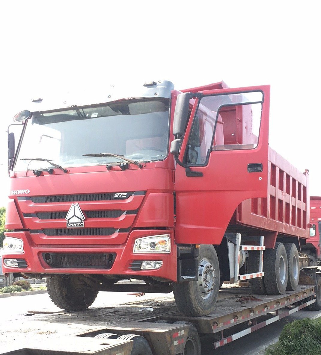 Used HOWO Dump Truck Tipper 10 Wheels 6X4 with Good Condition for Africa