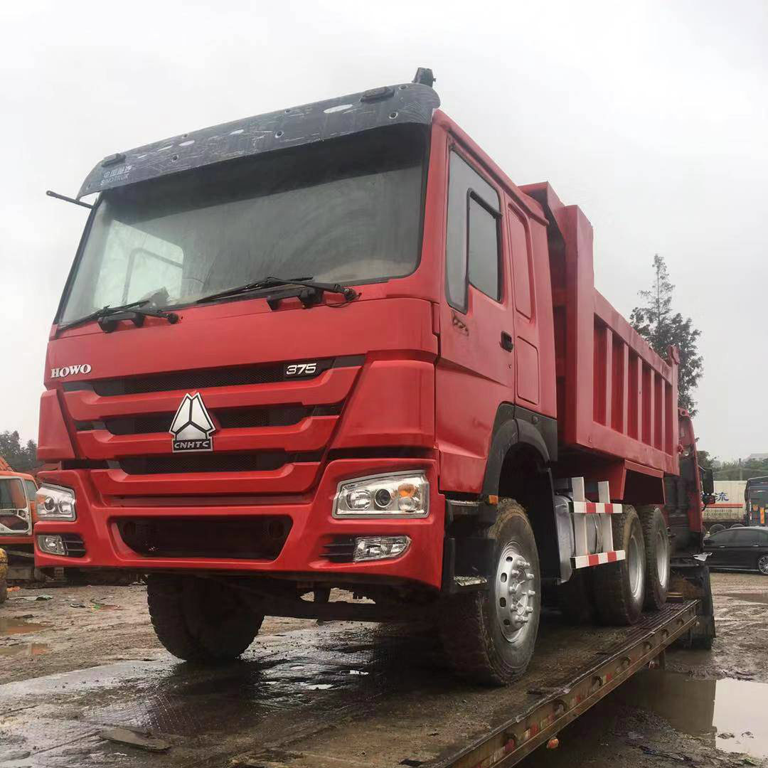 Used HOWO Dump Truck with 10 Tyres for African Market