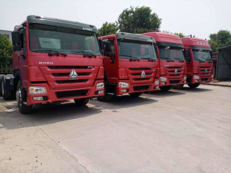China 
                Gebruikte HOWO-hoofdheftruck in nieuwe staat (10 banden met 375 pk)
             leverancier