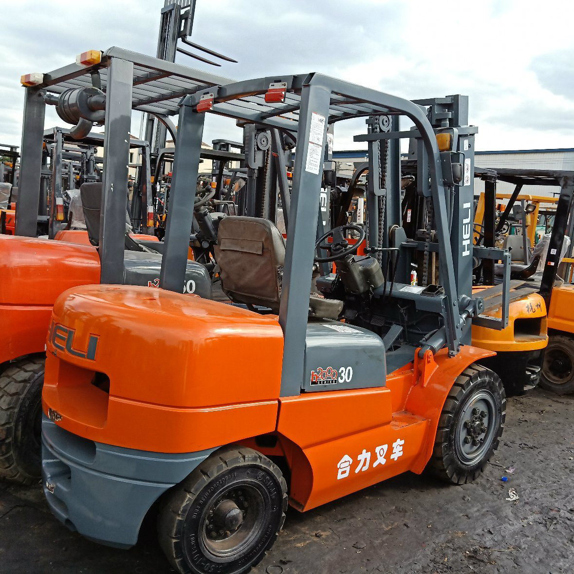 Used Heli 3 Ton Diesel Forklift for Sale