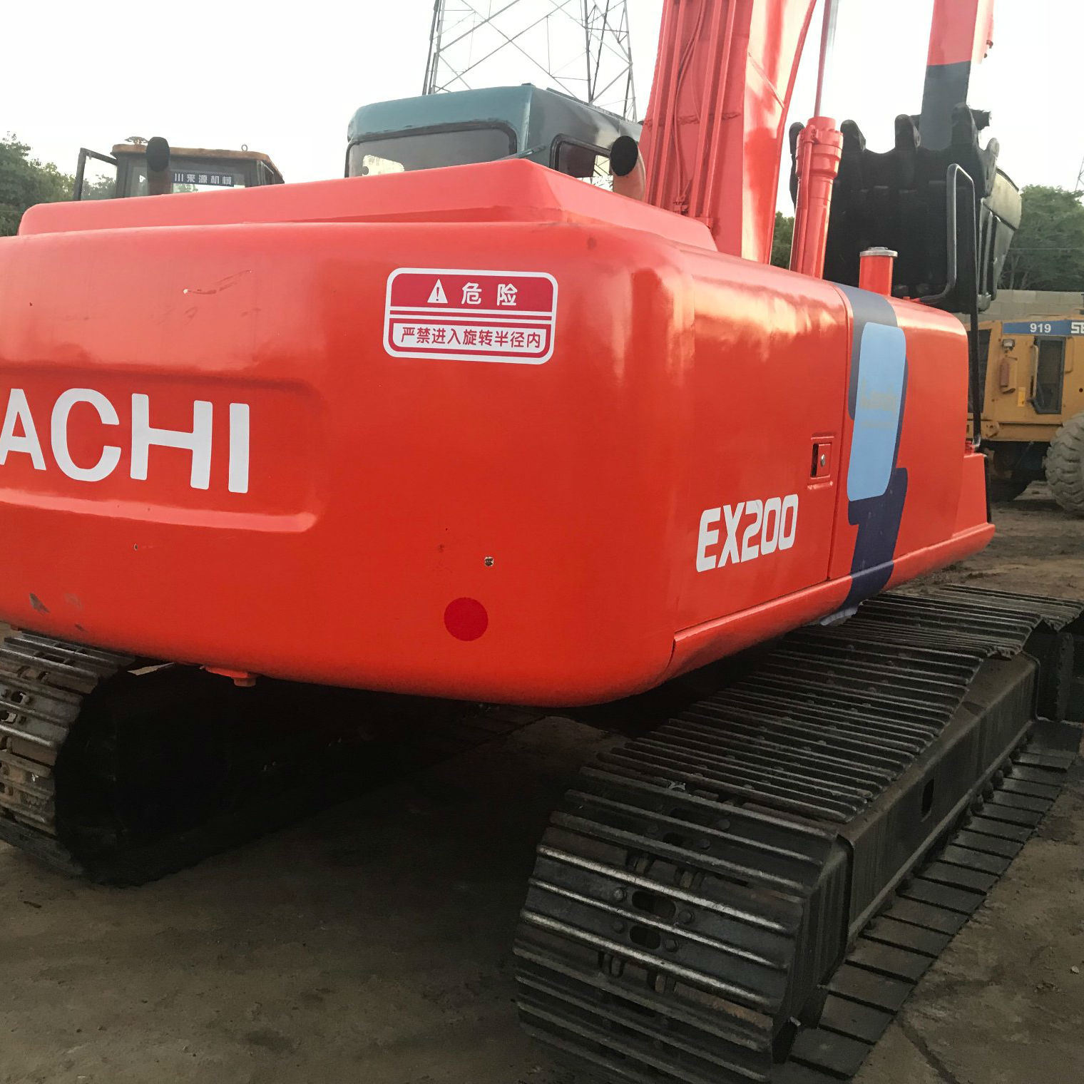 Used Hitachi 200 Excavator / Hitachi Ex200 Excavator for Philippine