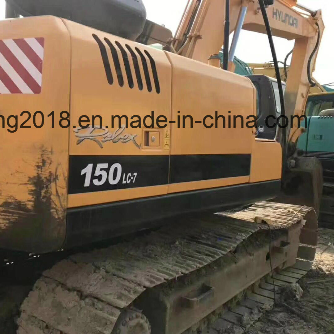 Used Hyundai 150-7 Excavator Korea Made in Good Quality