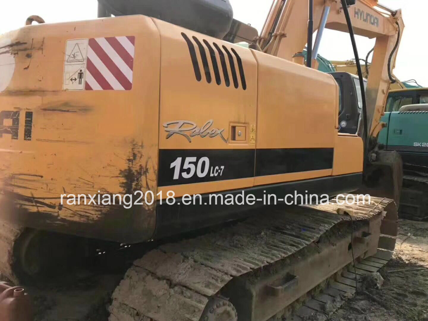 Used Hyundai 150LC-7 Excavator Korea Made Hyundai Brand 150 Excavator
