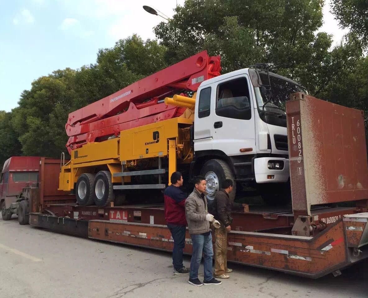 Used Isuzu Pump Truck Concrete Hydraulic Pump Truck/ Chinese Pump Truck Made in China