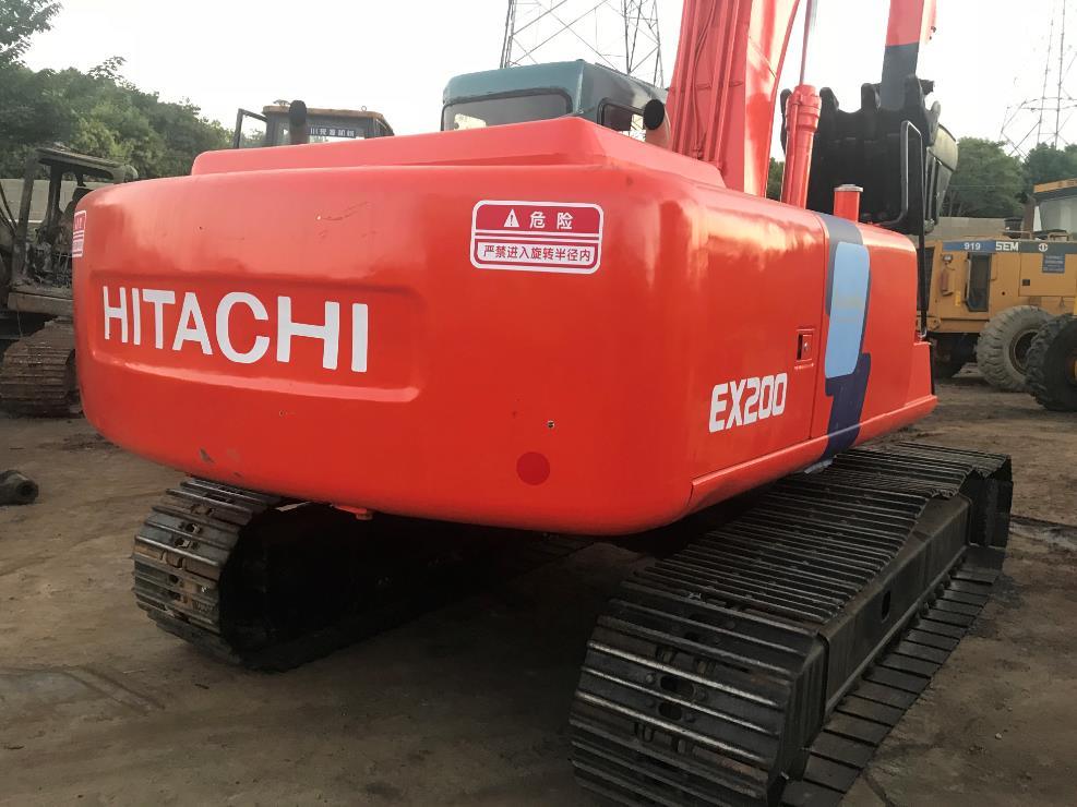 Used Japanese Hitachi Ex200 Excavator Construction Equipment Machinery