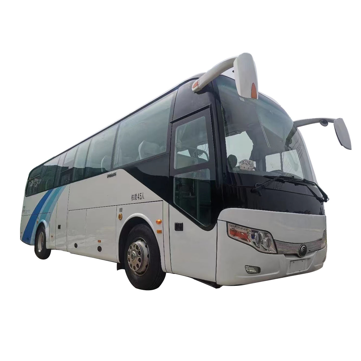 
                Kinglong Bus 55 59인승 버스 Cummins Weichai 디젤 버스를 이용했습니다 아프리카용 엔진 골든 드래곤 버스 / 12m 킹롱 코치 버스
            