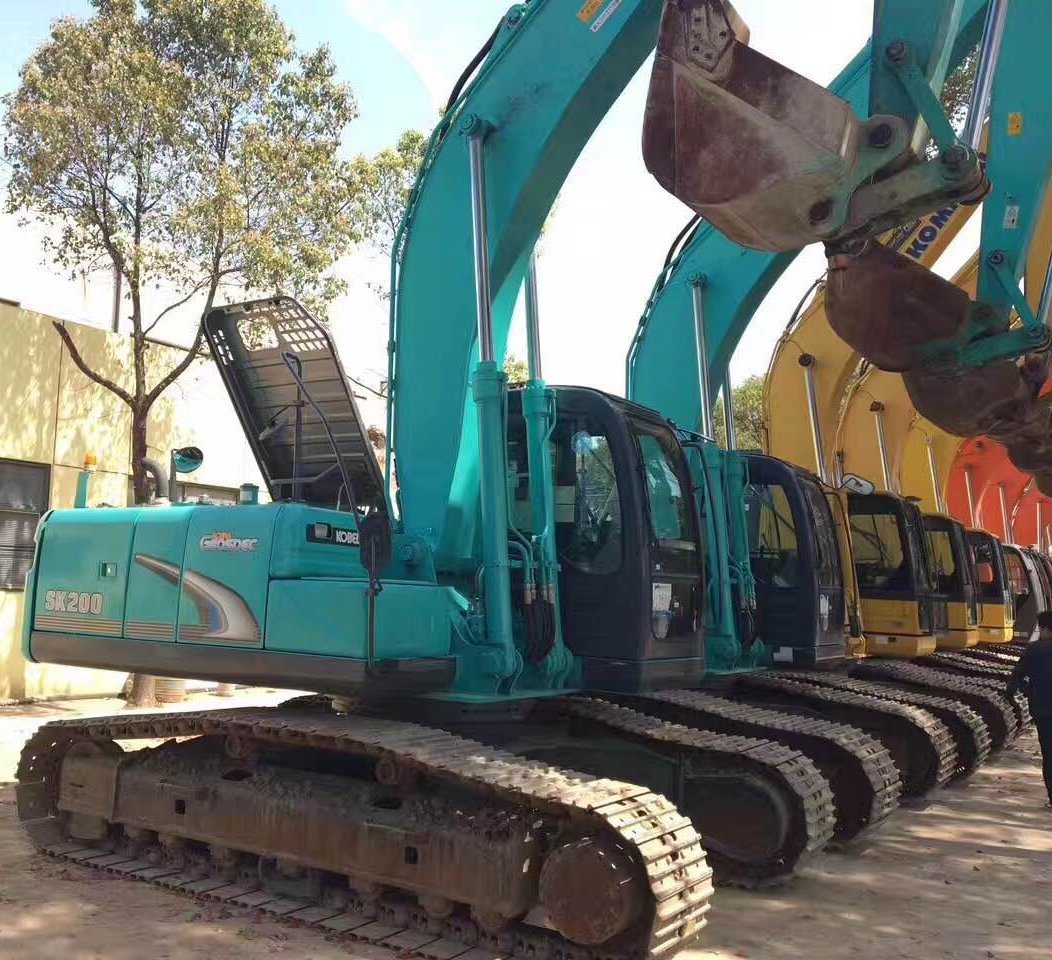 Used Kobelco Excavator Sk200 Elc Excavator for Sale