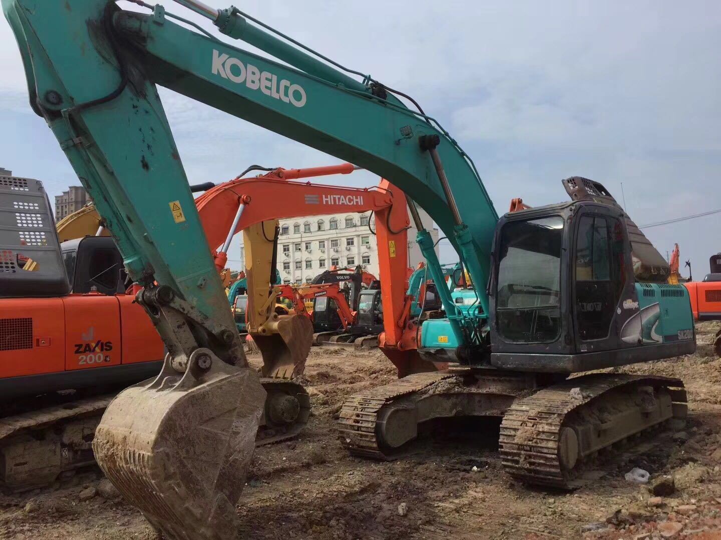 Used Kobelco Sk210 Crawler Excavator Kobelco 21ton Excavator