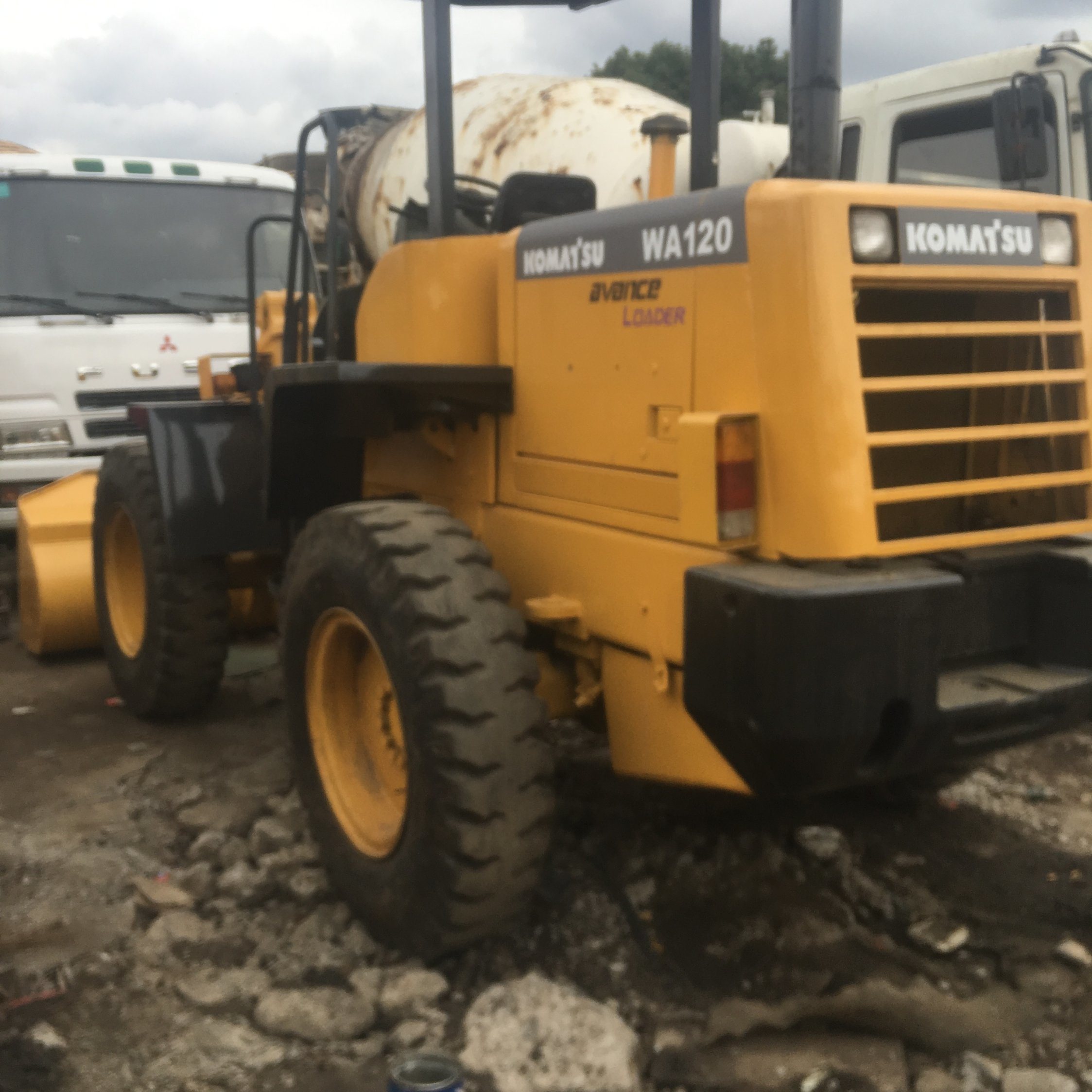 Used Komatsu Loader Wa120 / Small Komatsu Loader Wa120