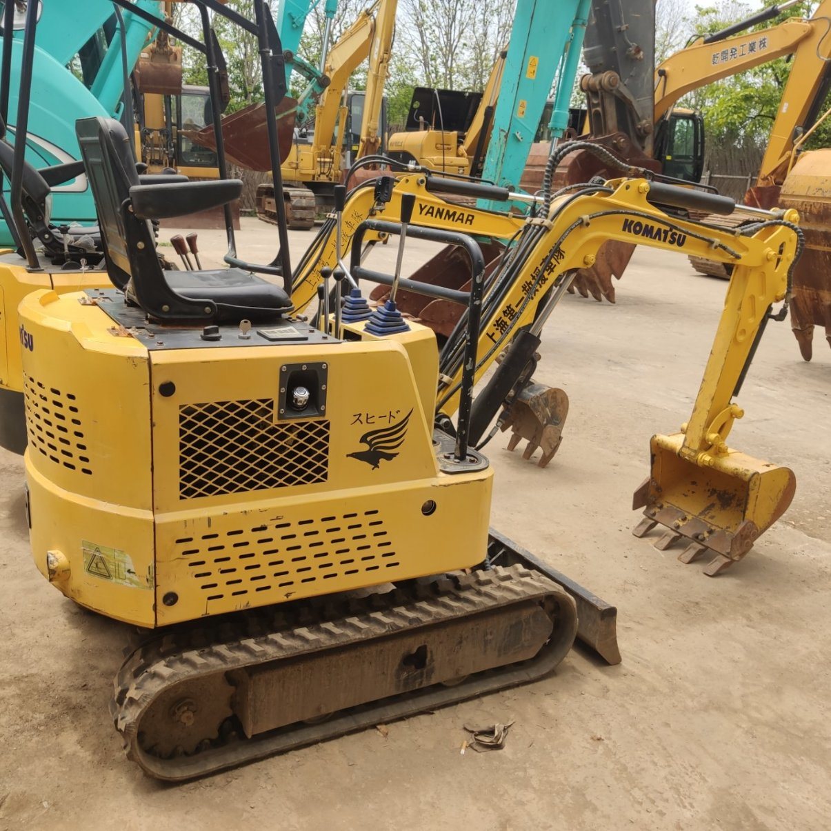 Used Komatsu PC15 Excavator / 1.5t Komatsu Excavator in New Condition