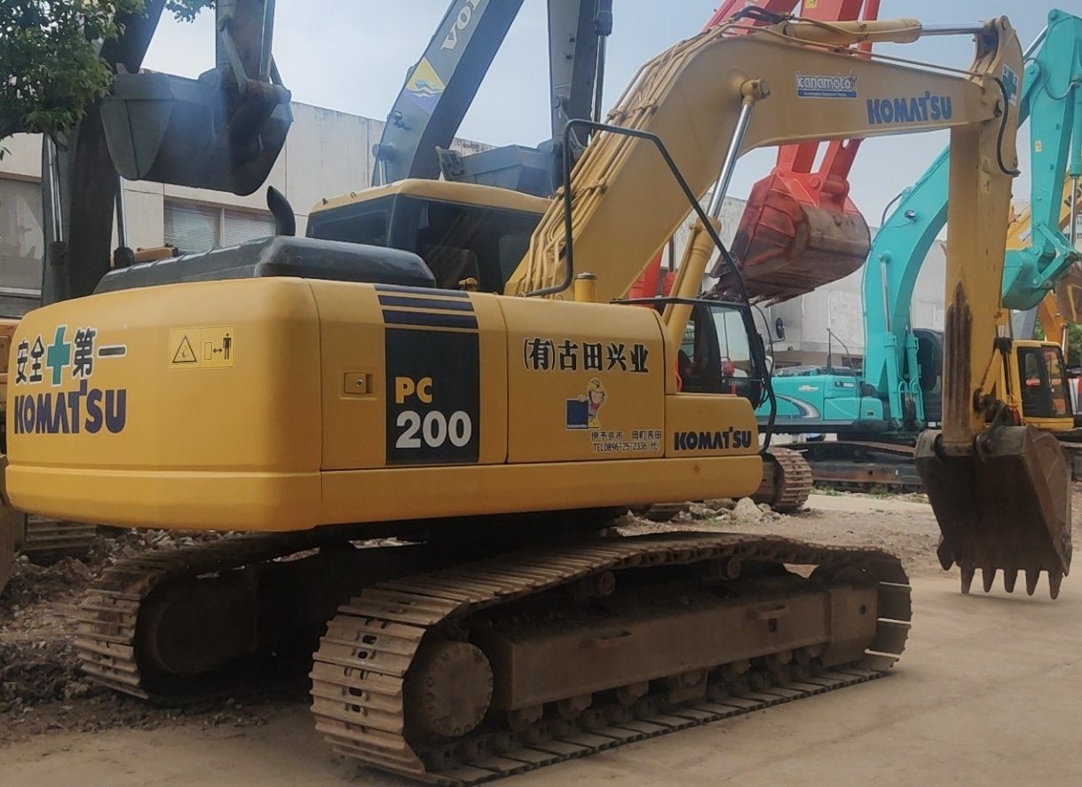 
                Usado Komatsu PC220-7 escavadora de rastos Komatsu 22ton Escavadoras
            