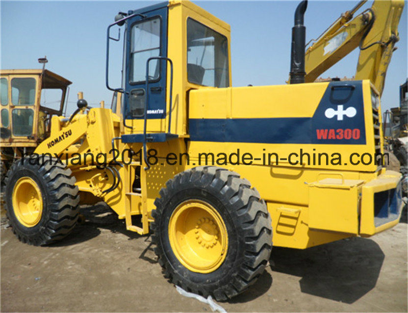 China 
                Usadas Komatsu Wa300 cargadora de ruedas la construcción Komatsu Wa300
             proveedor