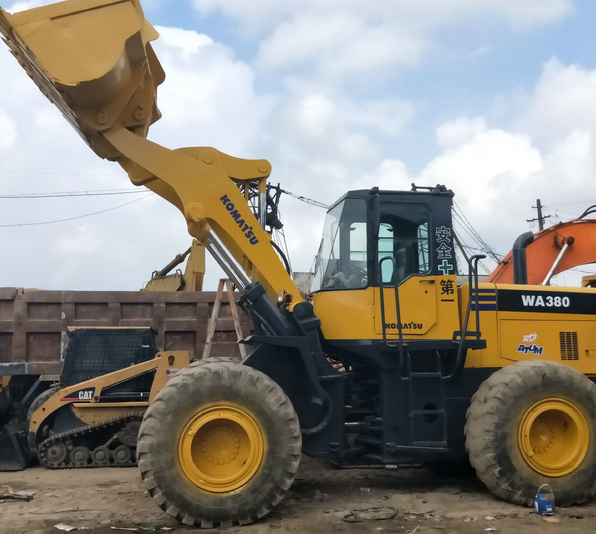 Used Komatsu Wa380 Wheel Loader for Sale