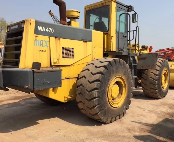 
                Komatsu Wa400 휠 로더, Komatsu Loader를 사용했습니다
            