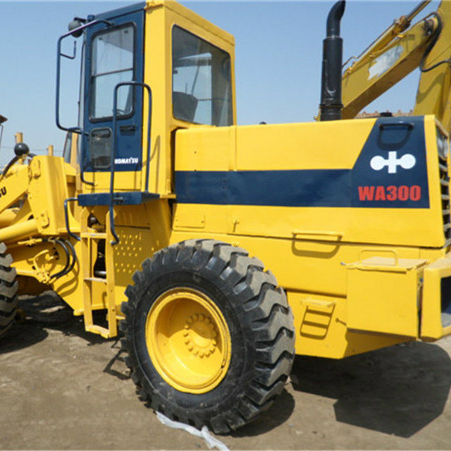 Used Komatsu Wheel Loader Wa300 in Good Working Condition