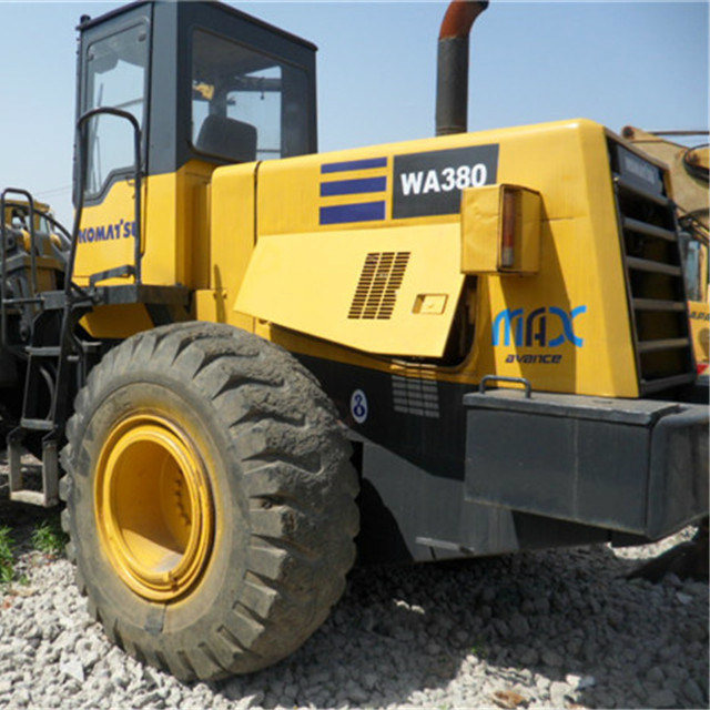 Used Komatsu Wheel Loader Wa380-4 in Good Condition