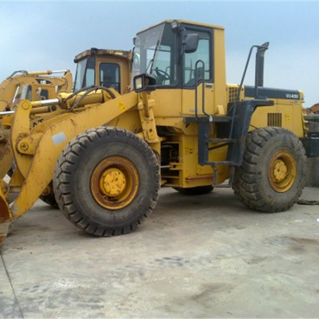 Used Komatsu Wheel Loader Wa420 in Good Condition