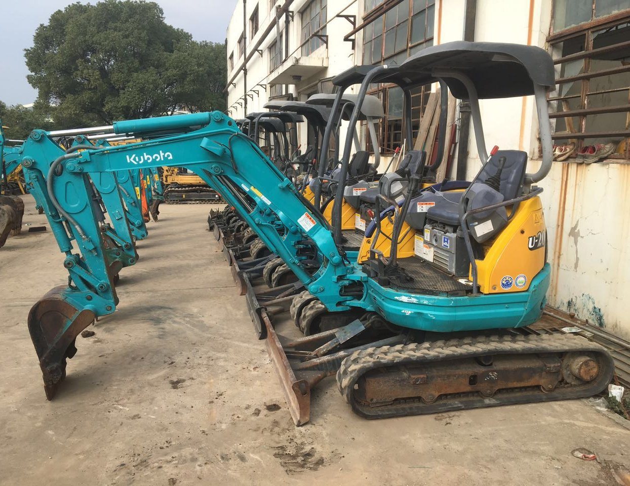 Used Kubota U-008 Mini Hydraulic Excavator for Sale