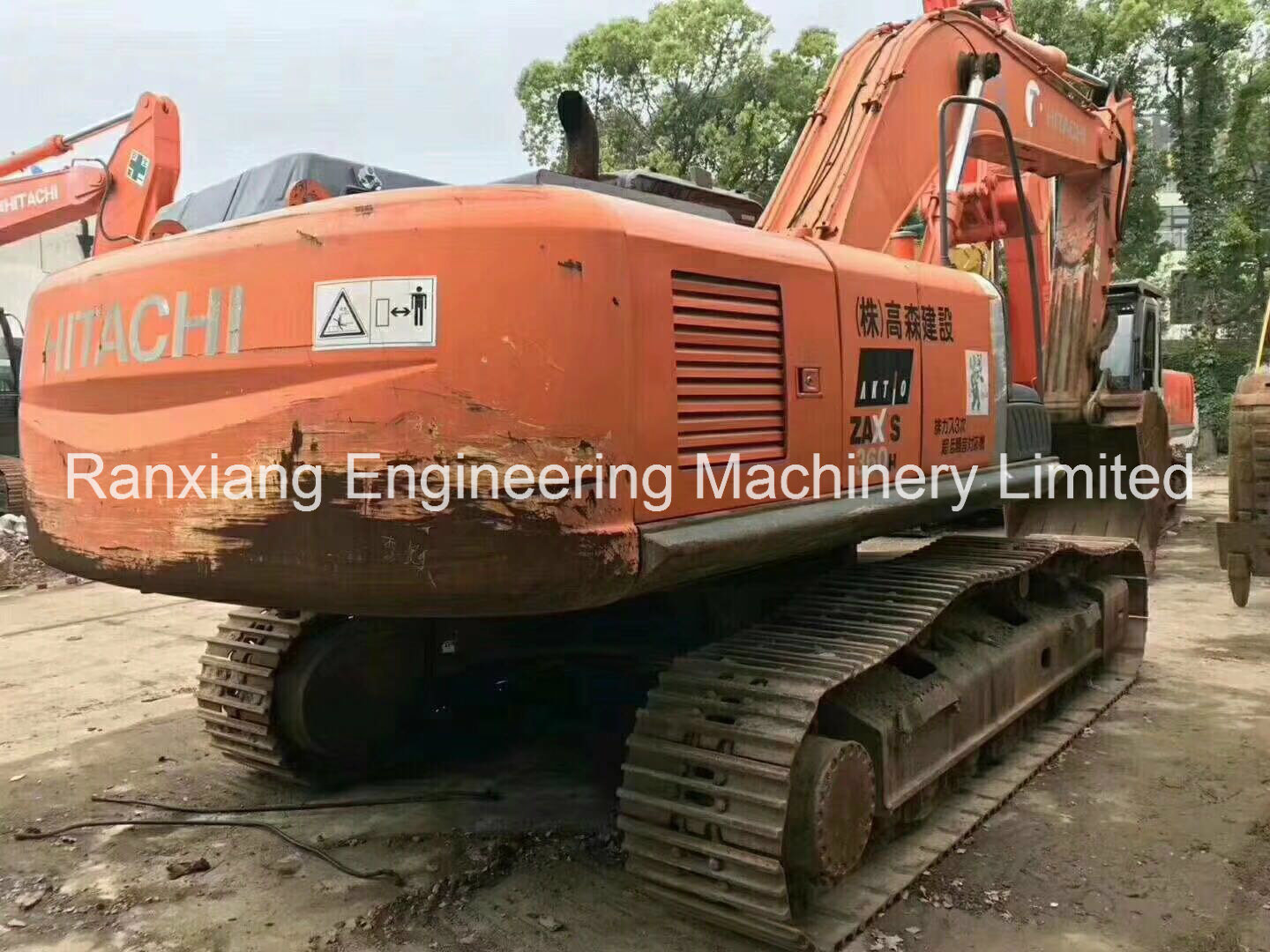 Used Long Reach Boom Hitachi Excavators Zx360