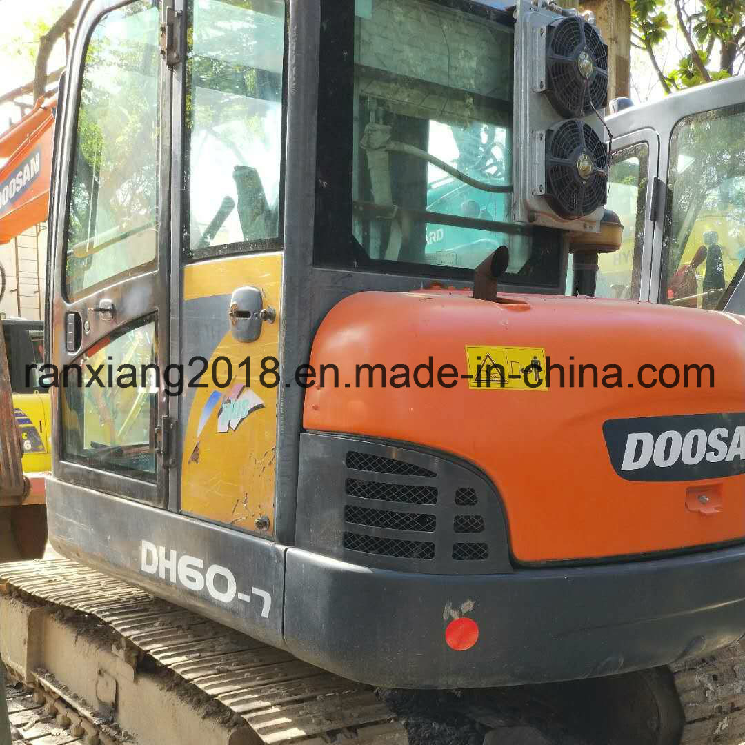 Used Mini Excavator Doosan Dh60-7 Hydraulic Crawler