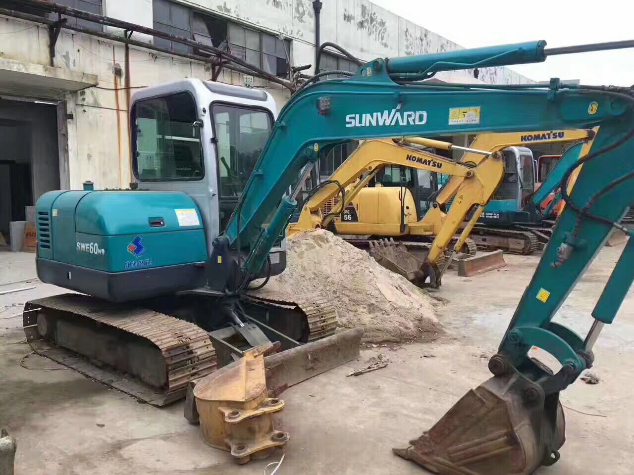 Used Original China Construction Machine Hydraulic Excavator Sunward Swe60 Crawler Excavator