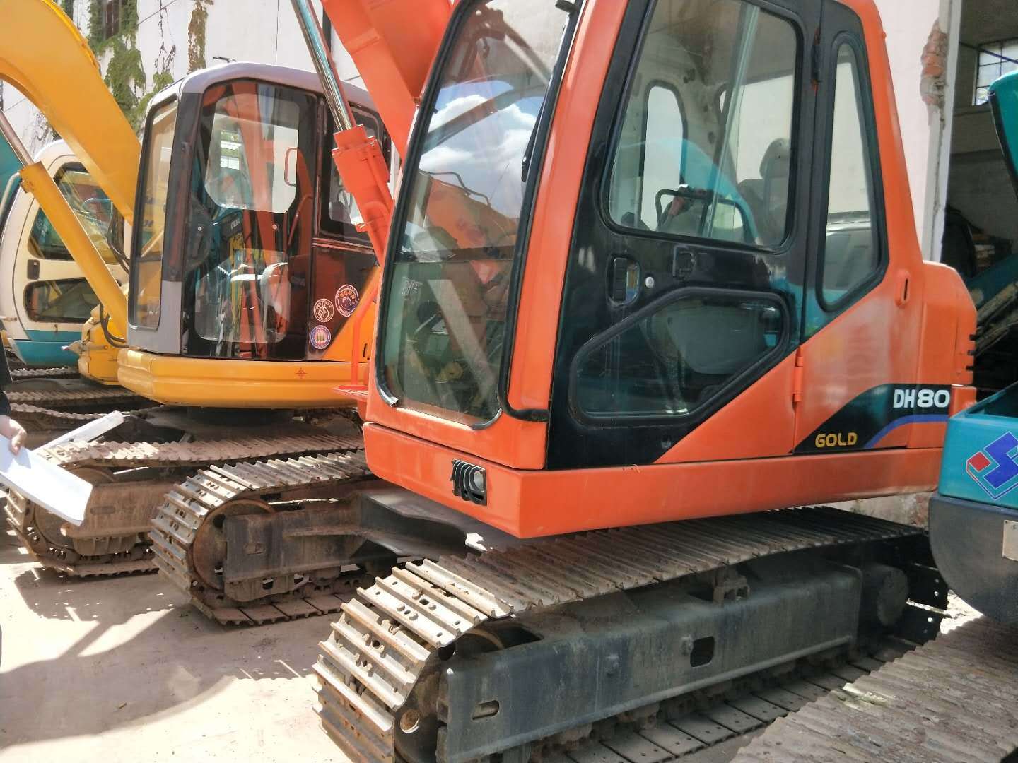 Used Original Japan Doosan Dh80 Crawler Excavator