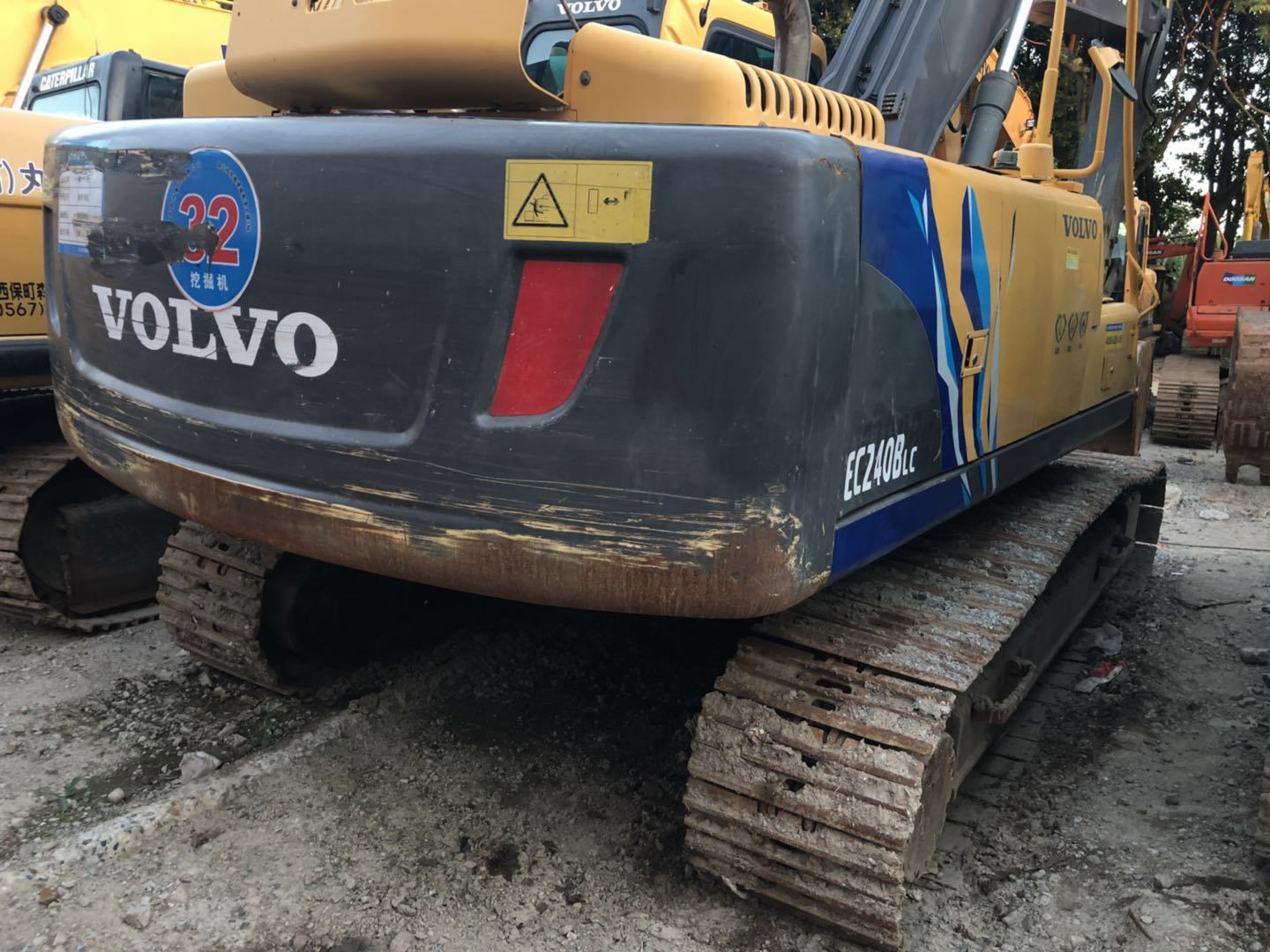 Used Original Sweden Volvo Crawler Excavator Ec240blc