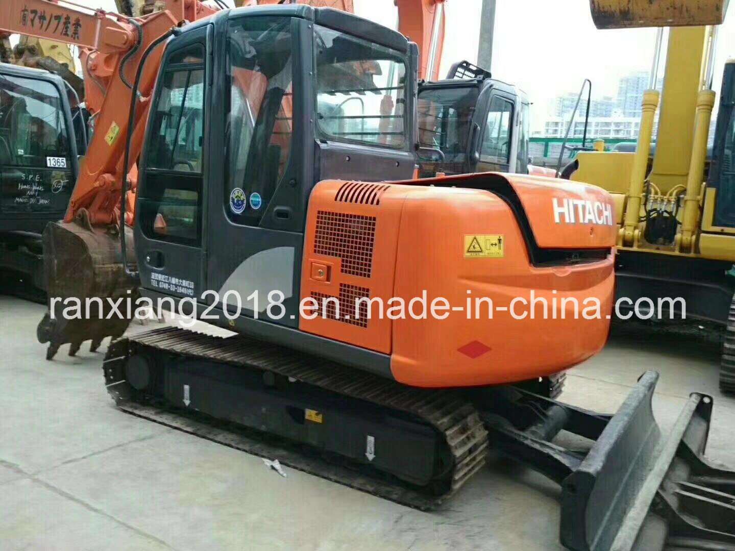 China 
                Used/Second Hand Hitachi Zaxis-60 (6 t) Excavator Original
             supplier