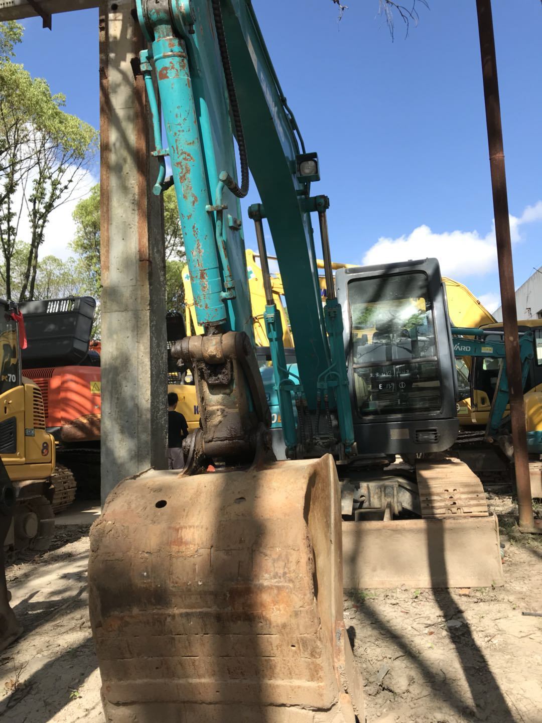 Used Sunward Swe80e Crawler Excavator Construction Machine Hydraulic Excavator