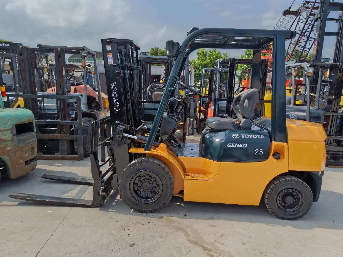 China 
                Used Toyota 2.5t Forklift for Sale
             supplier