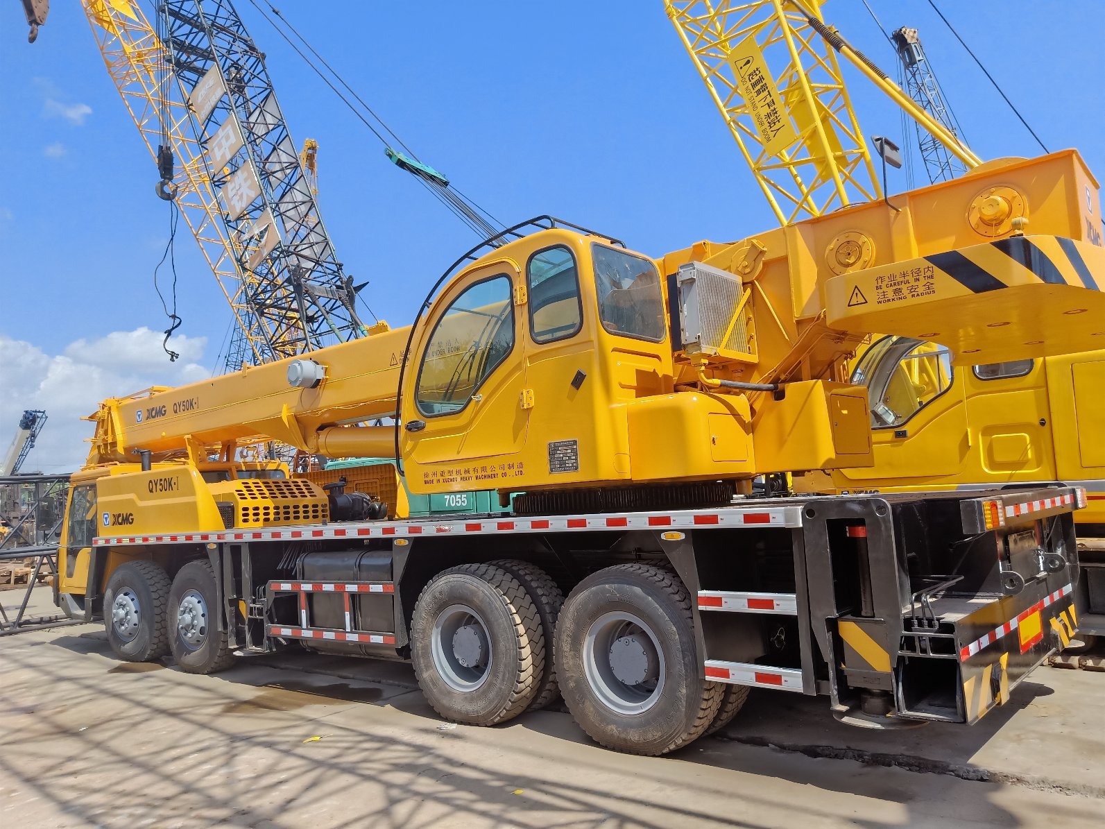 Used Truck Crane 50ton for Sale /Mobile Heavy Truck Crane 50ton in Good Quality