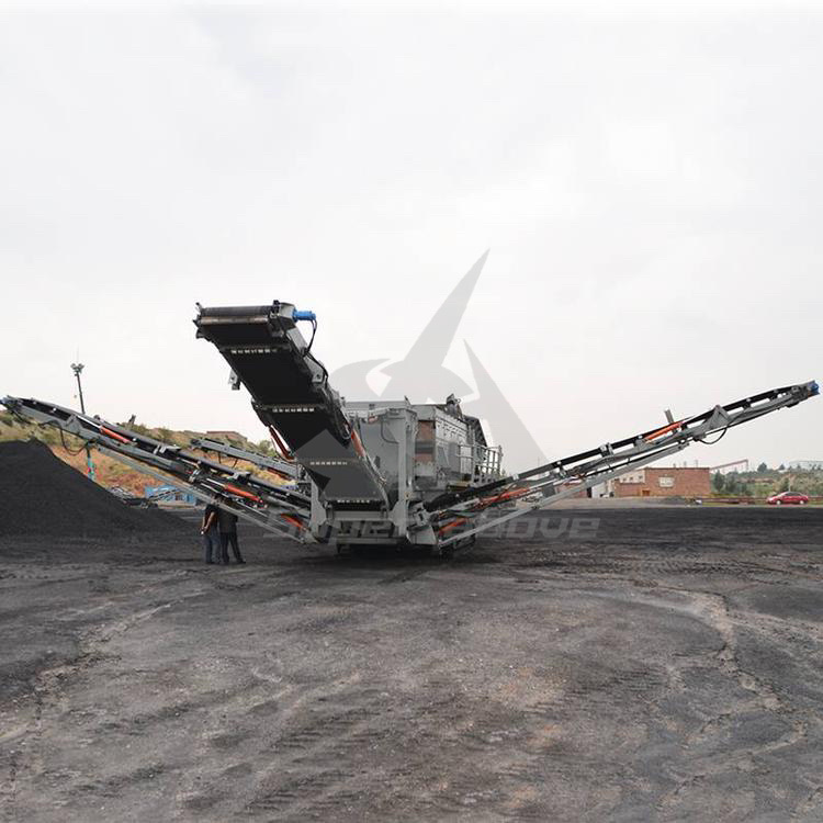 100-150tph Mobile Screening Plant Portable Jaw Stone Crusher for Sale with High Quality