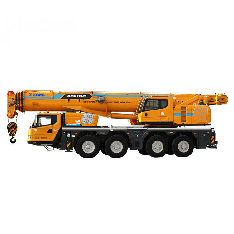 China 
                100 Ton Crane Pickup Hydraulic Control Truck Crane
             supplier