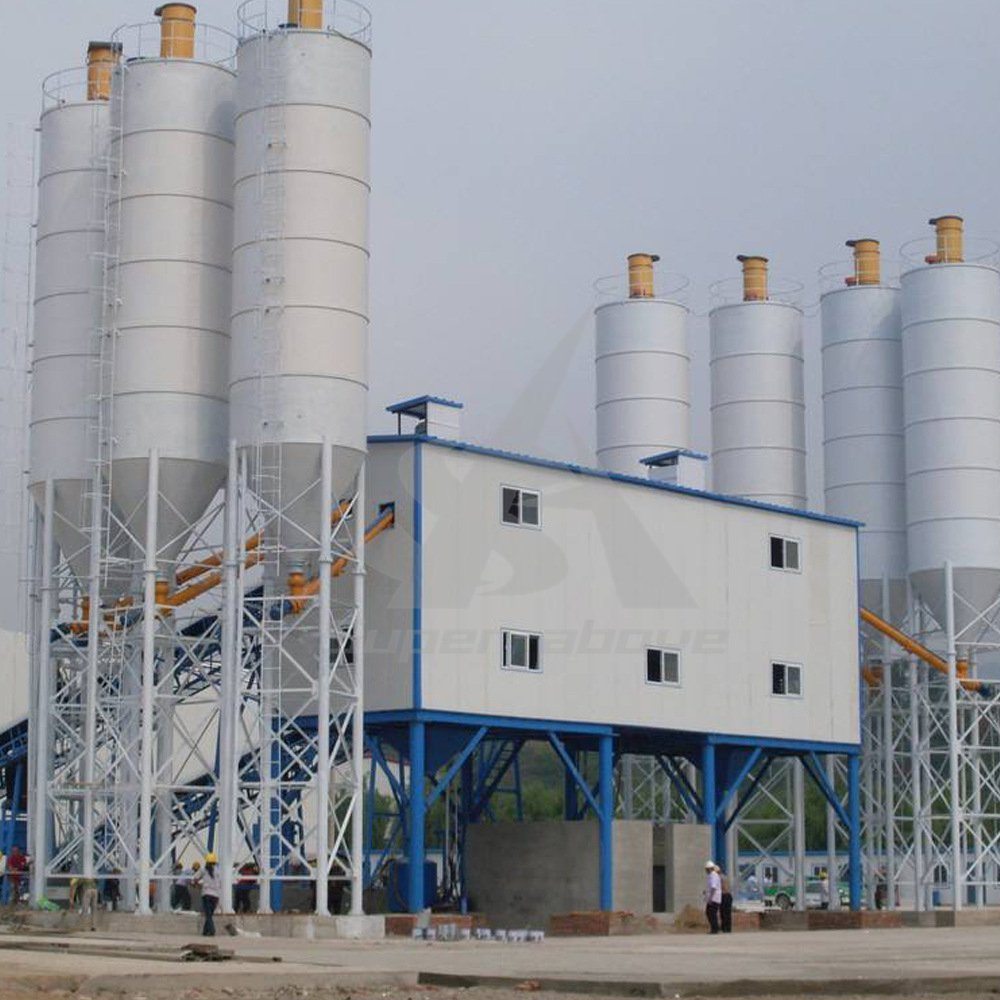 120 Concrete Cement Mixing Batching Plant Tower with Good Price