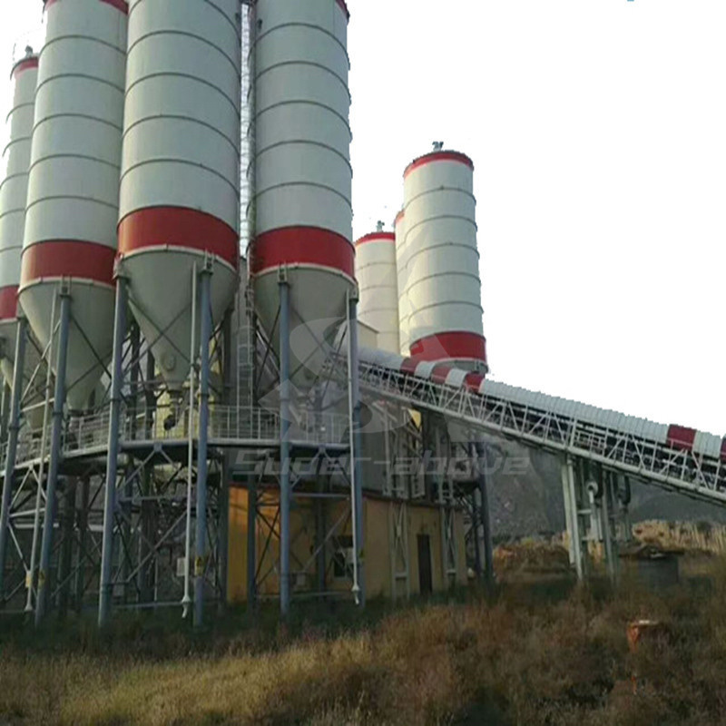China 
                120 Concrete Cement Mixing Batching Plant Tower with
             supplier