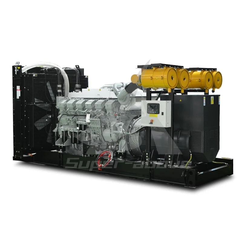 1250kVA Prime Power Diesel Generator by Mitsubishi with High Quality