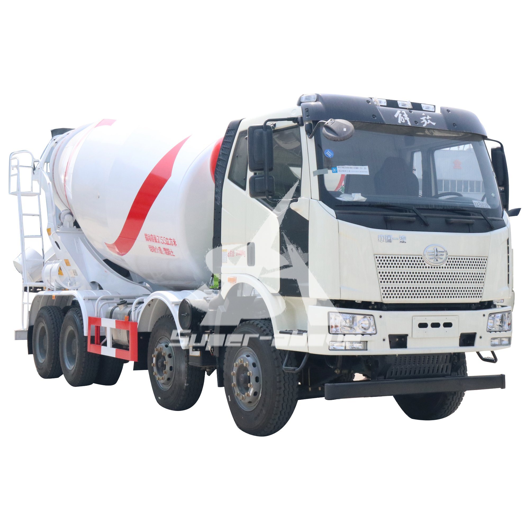 12m3 8X4 HOWO Sinotruck Concrete Mixer Truck